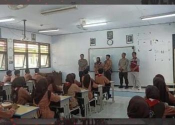 Satbinmas Polres Nganjuk Gelar Cooling System Bersama Duta Kamtibmas MAN 2 Nganjuk