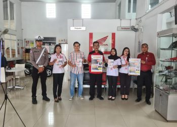 Satlantas Polres Blitar Bersama Bapendan , Jasa Raharja,  Laksanakan  Sosialisasi Pembebasan Pajak Daerah