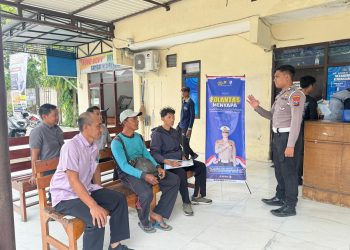 Cara Baru di KB Samsat Kediri Kota Hadir Lebih Dekat dan Humanis Di Tengah Masyarakat ,Melalui ” Polantas Menyapa”