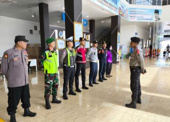 Kodim 0808/Blitar Bersama Polres Blitar Gelar Pos Pengamanan Nataru 2026