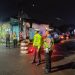 Jaga Kondusifitas Malam Hari,Polres Kediri kota Gelar Patroli Skala Besar Jelang Sahur Ramadhan 1447 H