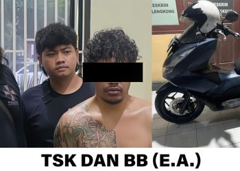 Kurang dari 24 Jam, Terduga Pelaku Curanmor di Gondang Diamankan Satreskrim Polres Nganjuk