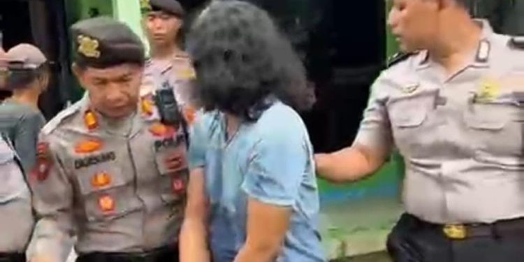 Polres Ngawi Respon Cepat Laporan 110 Amankan Pemuda Ngamuk Bawa Sajam