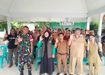 TMMD ke-127 Jadi Momentum Edukasi Sampah, Warga Gadungan Diajak Ubah Kebiasaan