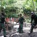 Finishing Jembatan TMMD Ke 127 Kodim 0808/Blitar, Satgas Dan Warga Percepat Akses Mobilitas