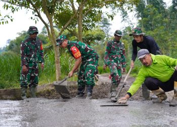 Dansatgas TMMD Ke 127 Pastikan Pembangunan Fisik Tepat Sasaran Di Gandusari