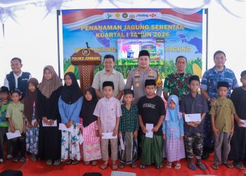 Penanaman Jagung Serentak Kuartal I 2026 di Jombang Dukung Program Swasembada Jagung Nasional