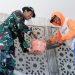 Satgas TMMD Marinir Rehabilitasi Musholla Al Ikhlas di Desa Gadungan