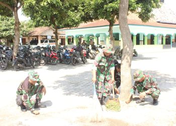 Pengurus Masjid Baitul Huda Rasakan Dampak Sosial Program TMMD ke-127 di Desa Gadungan