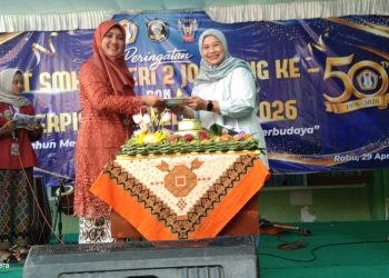 HUT ke-50 SMKN 2 Jombang Sekaligus Pelepasan Siswa Kelas 12