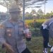 Perkuat Ketahanan Pangan, Kapolsek Tabanan Pimpin Penanaman Jagung Serentak di Subak Bungan Kapal