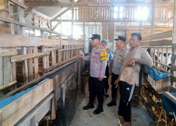 Kawal Asta Cita Presiden, Polsek Tarokan Pastikan Sektor Peternakan Aman dan Produktif