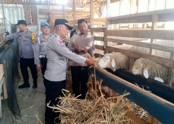 Kawal Asta Cita Presiden, Polsek Tarokan Pastikan Sektor Peternakan Aman dan Produktif