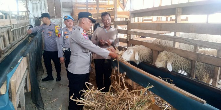 Kawal Asta Cita Presiden, Polsek Tarokan Pastikan Sektor Peternakan Aman dan Produktif