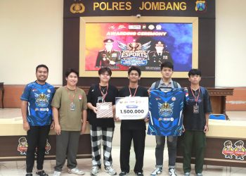 Turnamen Esport Mobile Legends Kapolres Jombang Cup Sukses Digelar, Juara Siap Wakili Jombang ke Tingkat Polda Jatim