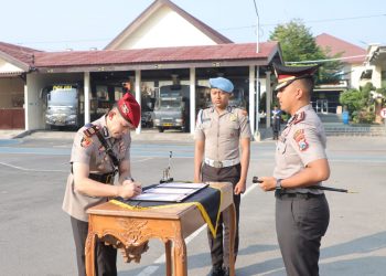 Kasat Reskrim Polres Kediri Berganti, AKP Angga Riatma Siap Perkuat Penegakan Hukum
