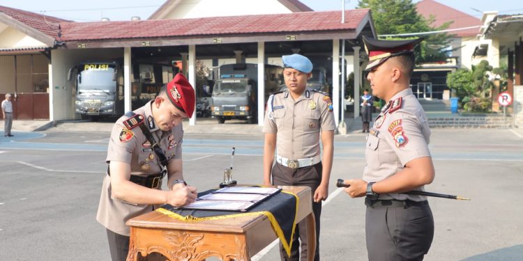 Kasat Reskrim Polres Kediri Berganti, AKP Angga Riatma Siap Perkuat Penegakan Hukum