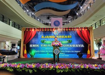 Semarak Penuh Haru, SMK Triyasa Surabaya Lepas 65 Purna Siswa di Kaza Mall: lebih dari 50% Lulusan Langsung Terserap Industri