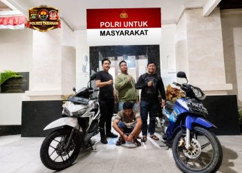 Gerak Cepat Kurang dari 3 Jam, Unit Reskrim Polsek Kediri Berhasil Ungkap Kasus Curanmor Modus Kunci Palsu