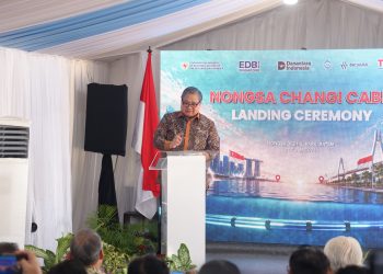 KAPOLDA KEPRI HADIRI NONGSA–CHANGI CABLE LANDING CEREMONY, DUKUNG PENGUATAN EKOSISTEM DIGITAL INDONESIA