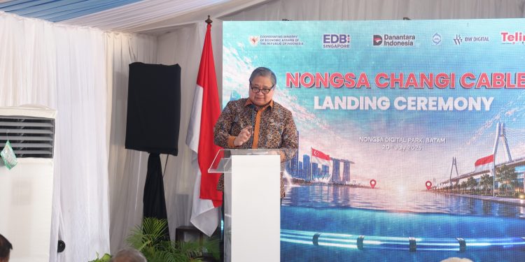 KAPOLDA KEPRI HADIRI NONGSA–CHANGI CABLE LANDING CEREMONY, DUKUNG PENGUATAN EKOSISTEM DIGITAL INDONESIA