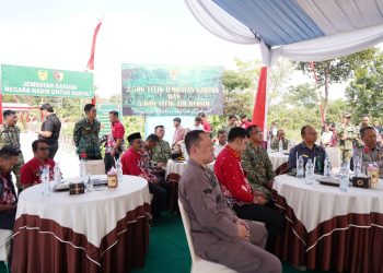 Dandim 0808/Blitar Hadiri Launching 2.500 Jembatan Garuda dan 3.000 Titik Air Bersih oleh Presiden Prabowo Subianto