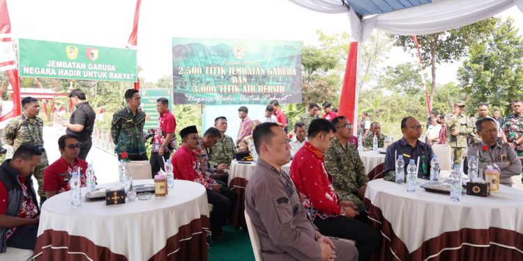 Dandim 0808/Blitar Hadiri Launching 2.500 Jembatan Garuda dan 3.000 Titik Air Bersih oleh Presiden Prabowo Subianto