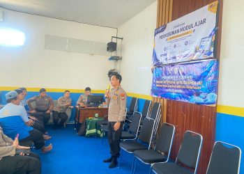 Polres Jombang Edukasi Literasi Artificial Intelligence Kepada Pelajar SMK 1 Muhamadiyah Jogoroto, Jombang