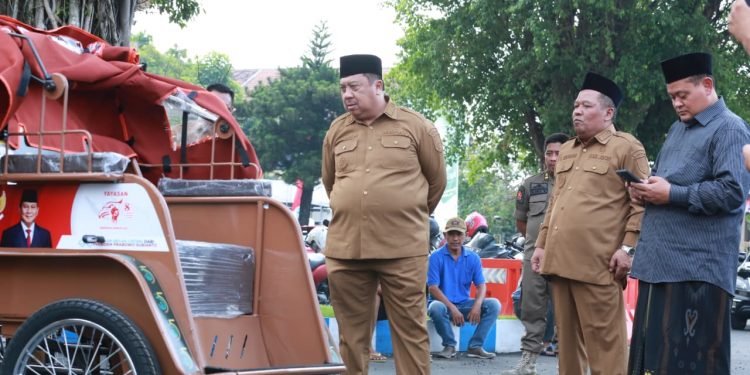 Bupati Jombang Pastikan 200 Becak Listrik Bantuan Presiden Prabowo Siap Sukseskan Muktamar ke-35 NU