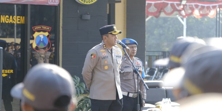 Jaga Kediri Tetap Kondusif, Polres Kediri Perkuat Deteksi Dini lewat Sabuk Kamtibmas