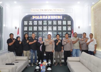 Jaga Kamtibmas, Polres Kediri Gandeng Perguruan Pencak Silat