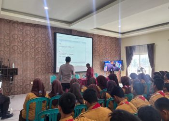 Polres Jombang Gelar Sosialisasi dan Edukasi Pemahaman AI kepada Siswa SMK Global