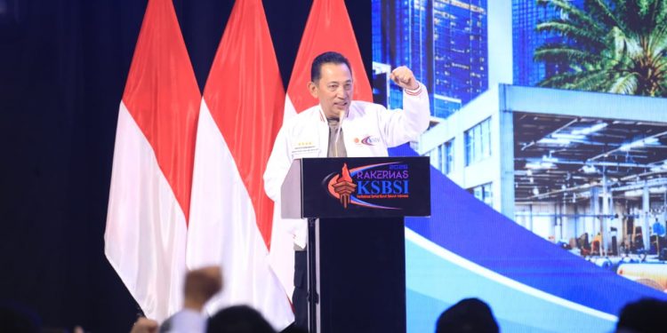 Kapolri Jenderal Listyo Sigit Prabowo Resmi Jadi Anggota Kehormatan KSBSI