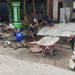 Babinsa Tanggan Turun Tangan Bangun Talud, Warga Makin Semangat Bergotong Royong