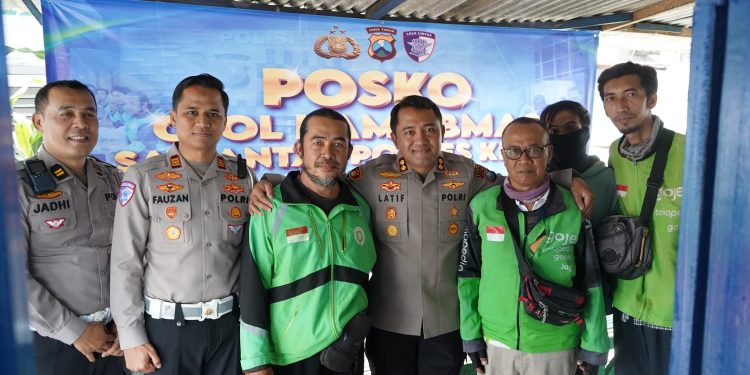Pos Ojol Kamtibmas Polres Kediri, Perkuat Deteksi Dini