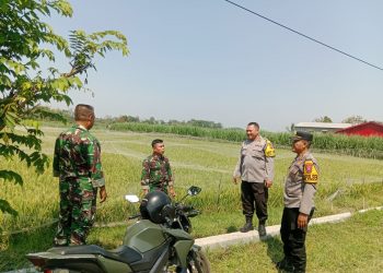 Pastikan Irigasi Lancar, Polsek Plosoklaten Dukung Produktivitas Petani